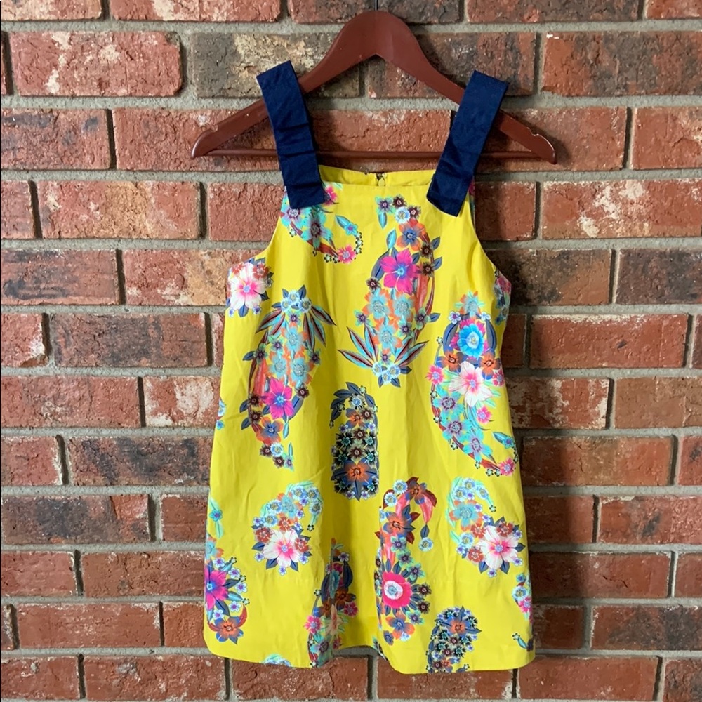 Maeve Vibrant Yellow Floral Tunic Top